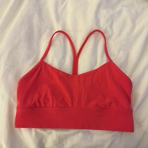 lululemon athletica flow Y Sports Bra lipgloss sz 10